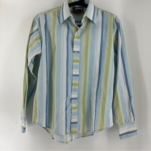 South Pole Multicolor Striped Button Down Shirt